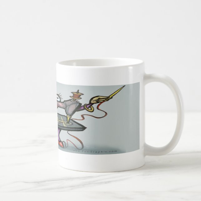 Sömnad Kaffemugg (Höger)