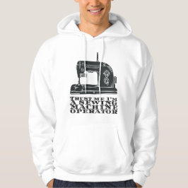 Sömnad - Lita på mig, jag är en sömmerska Hoodie