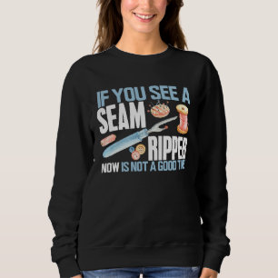 Sömnad Om du ser sömspräckare Roligt sömnad quiltn T Shirt