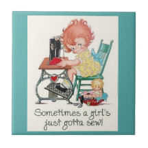 Sömnaden Ispirations belägger med tegel