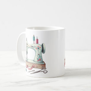 Sömnadsdesign mugg hantverk symaskin mammor