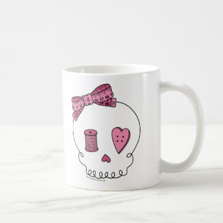 Sömnadskalle (rosor) kaffemugg