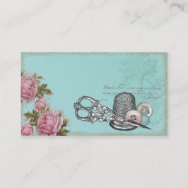 Sömnadtemavisitkort Visitkort