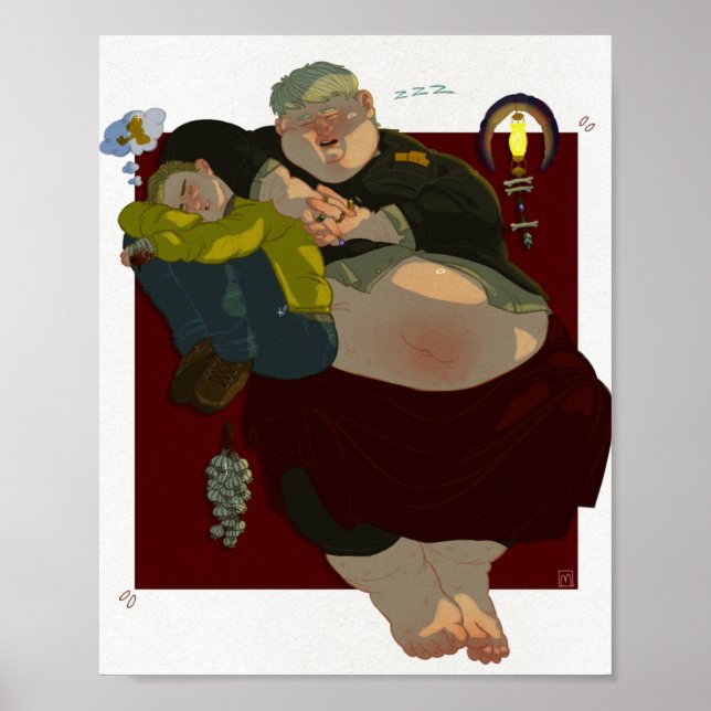 sömnaste killar poster (Framsidan)