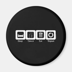Sömnbalett äter repetition magnet