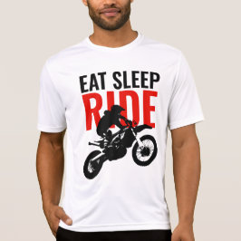Sömngång Ride Motocross Motorcle Sport Post Art T Shirt