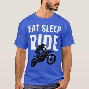 Sömngång Ride Motocross Motorcle Sport Post Art T Shirt
