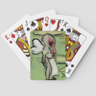 Sömnig ängel spel kort