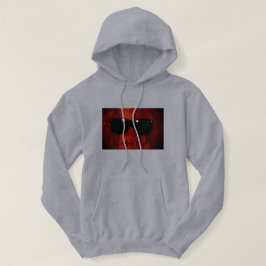 Sömnig Ansikte: Grått - Unisex Basic Hooded Sweats Hoodie