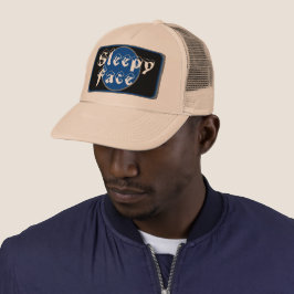 Sömnig Ansikte: Grönt - Sol Brim - Truckerkeps