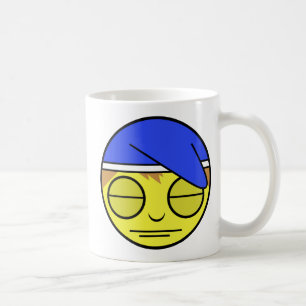 Sömnig Ansikte-kaffe Mugg