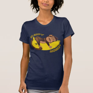 Sömnig apa t-shirt