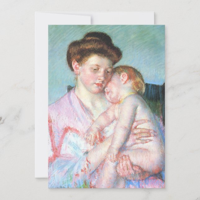 Sömnig Baby | Mary Cassatt (Framsida)