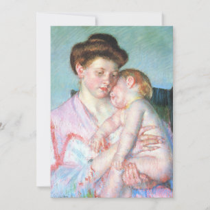 Sömnig Baby Mary Cassatt