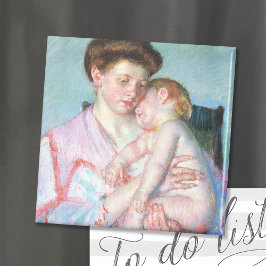 Sömnig Baby | Mary Cassatt Magnet
