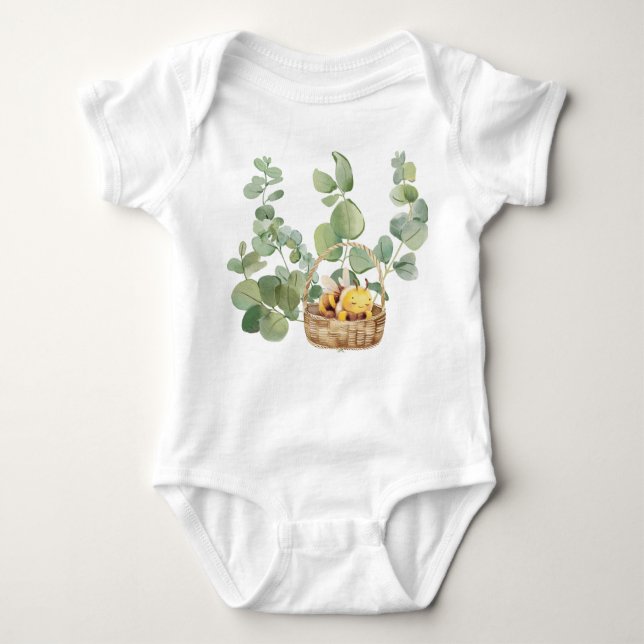 Sömnig bi t shirt (Framsida)