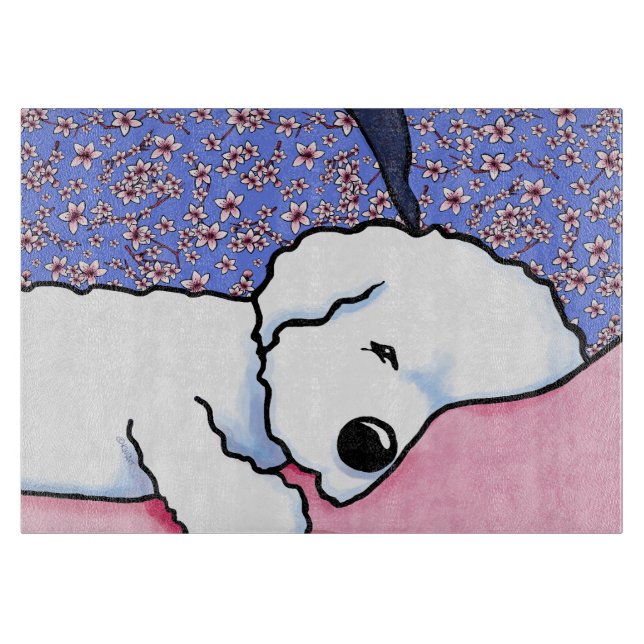 Sömnig Bichon (Framsidan)