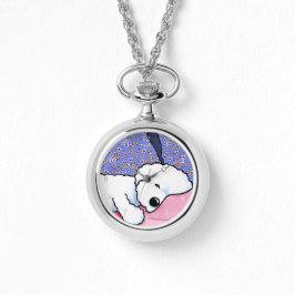 Sömnig Bichon Watch Armbandsur