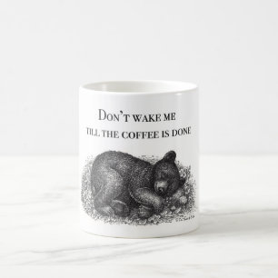 Sömnig björnmugg kaffemugg