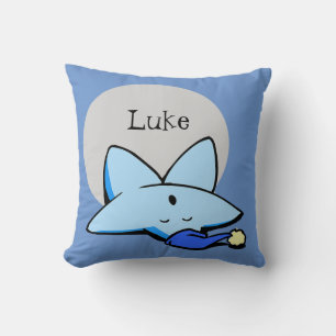 Sömnig Blå stjärnan Baby/Kids Pillow Kudde