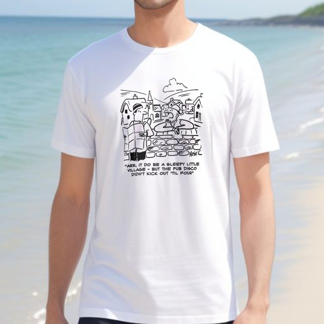 Sömnig by på grund av sen pub disco tröja (Skapare uppladdad)