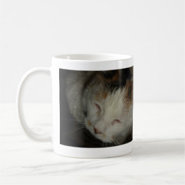 Sömnig Calico Cat Kaffemugg