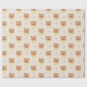 Sömnig Capybara Presentpapper