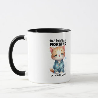 Sömnig Cat Mugg