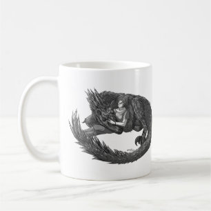Sömnig Dinosaur Kaffemugg