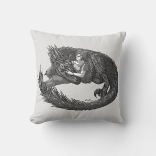 Sömnig Dinosaur Kudde