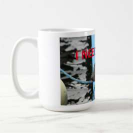 Sömnig Galapagos Sea Lejon Needs Coffee! Kaffemugg