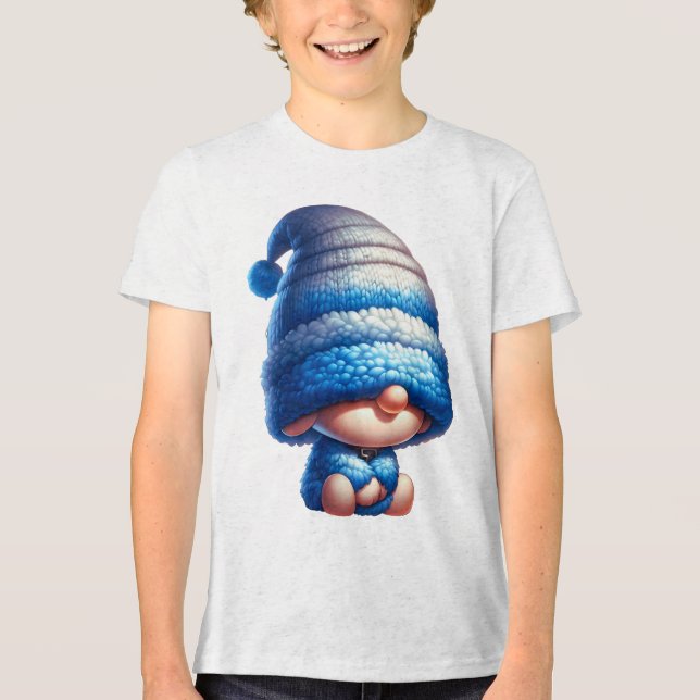Sömnig Gnome Nap under ett svamprum T Shirt (Framsida)