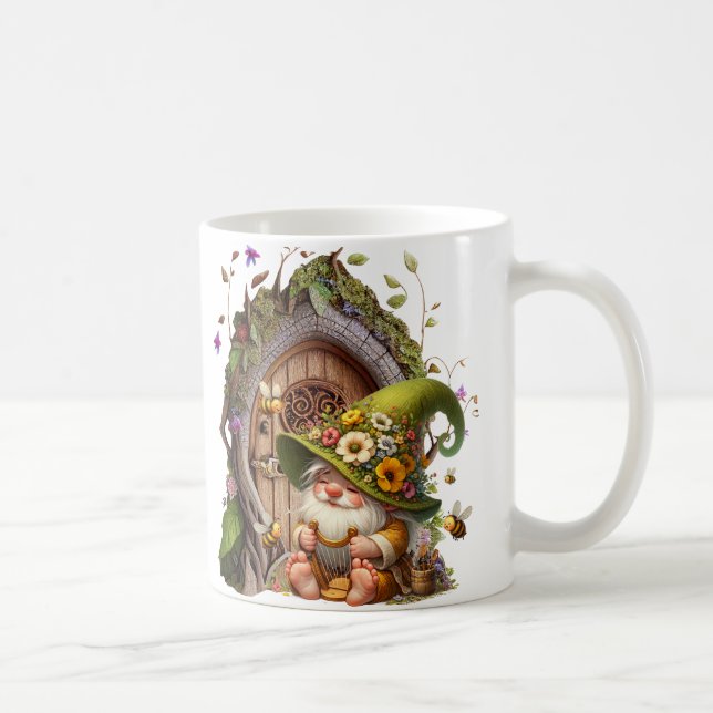 Sömnig Gnomhåla  Kaffemugg (Höger)