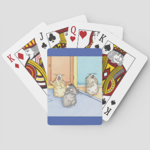Sömnig Hamsters Casinokort