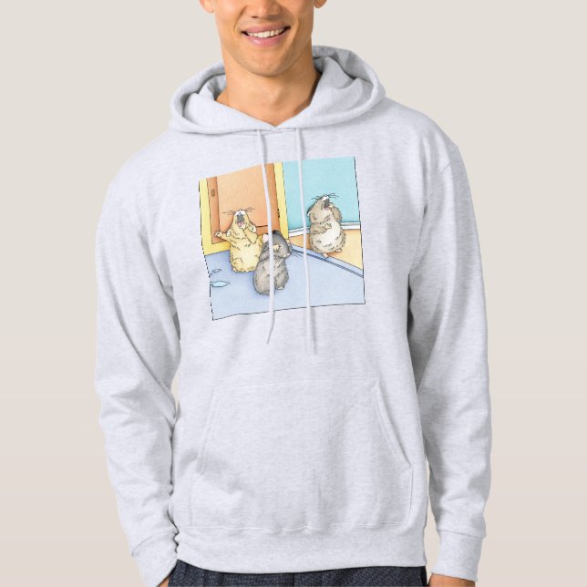 Sömnig Hamsters Hoodie (Framsida)