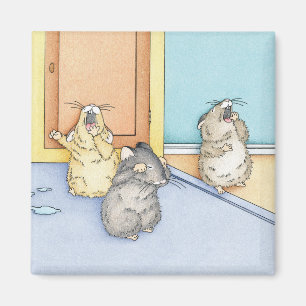 Sömnig Hamsters Magnet