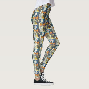 SÖMNIG HOLLOW BRÖLLOP, HEADLESS HORSEMAN LEGGINGS
