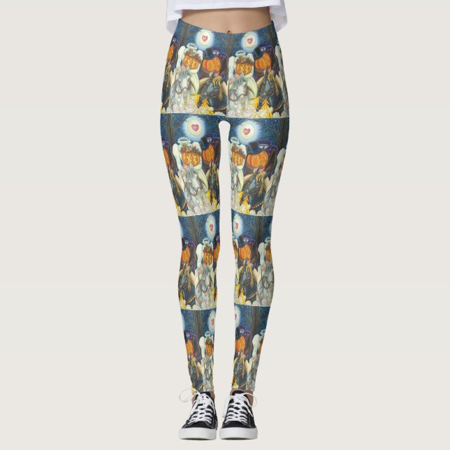 SÖMNIG HOLLOW BRÖLLOP, HEADLESS HORSEMAN LEGGINGS (Framsida)