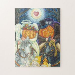SÖMNIG HOLLOW BRÖLLOP, HEADLESS HORSEMAN PUZZZLE PUSSEL
