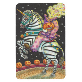 SÖMNIG HOLLOW CIRCUS CLOWN, UNICORN ZEBRA MAGNET