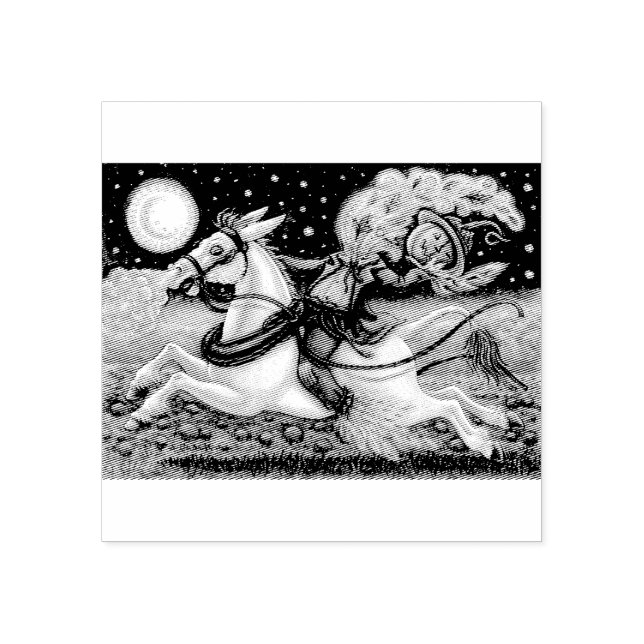 SÖMNIG HOLLOW FÅGELSKRÄMMA, HALLOWEEN GUBBER FRIMÄ STÄMPEL (Tryck)