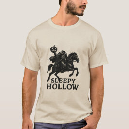 Sömnig Hollow Halloween Manar T-Shirt
