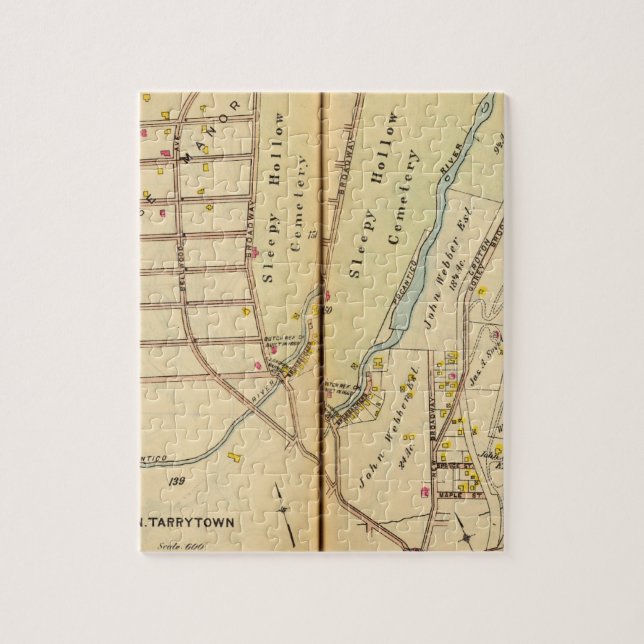 Sömnig Hollow, New York Pussel (Vertikal)