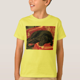 Sömnig Hund Kids Basic T-Shirt