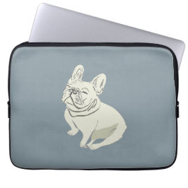 Sömnig hund laptop fodral
