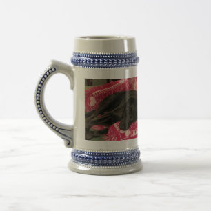 Sömnig Hund Stein Mugg