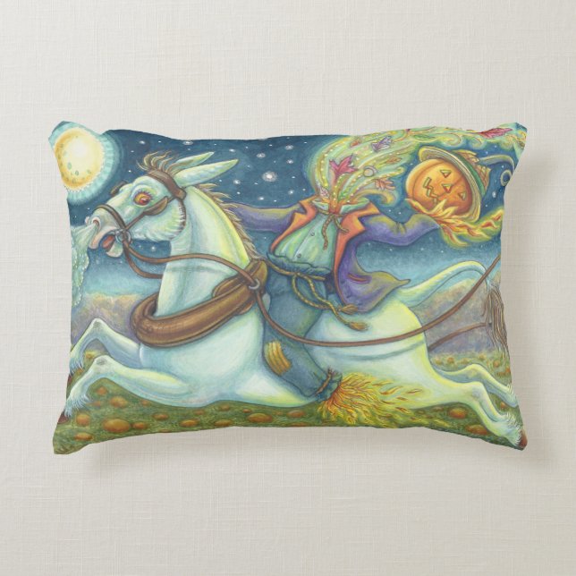 SÖMNIG HUR FÅGELSKRÄMMA PÅ MULE, ACCENT PILLOW PRYDNADSKUDDE (Framsidan)