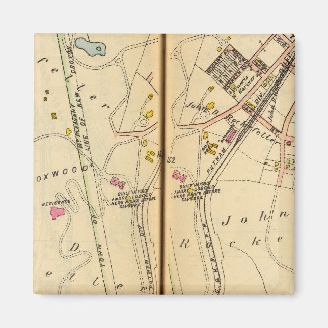 Sömnig ihålig, New York 2 Magnet (Framsidan)