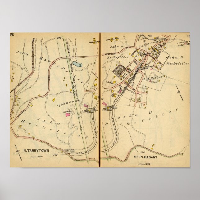 Sömnig ihålig, New York 2 Poster (Framsidan)