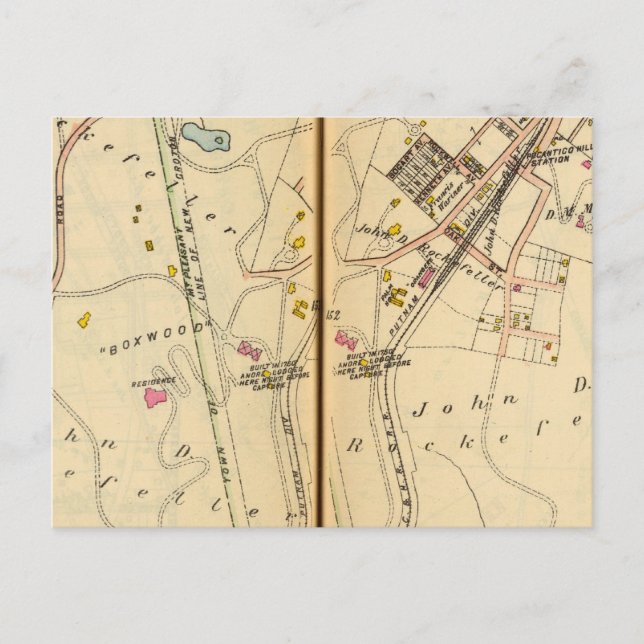 Sömnig ihålig, New York 2 Vykort (Framsida)